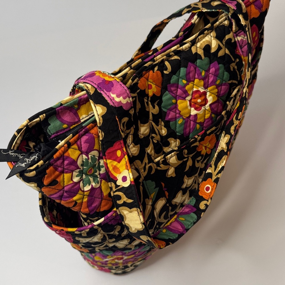 Vera Bradley Suzani Holiday Tote, Quilted, 16”Wx14”Hx5”D - Picture 8 of 9